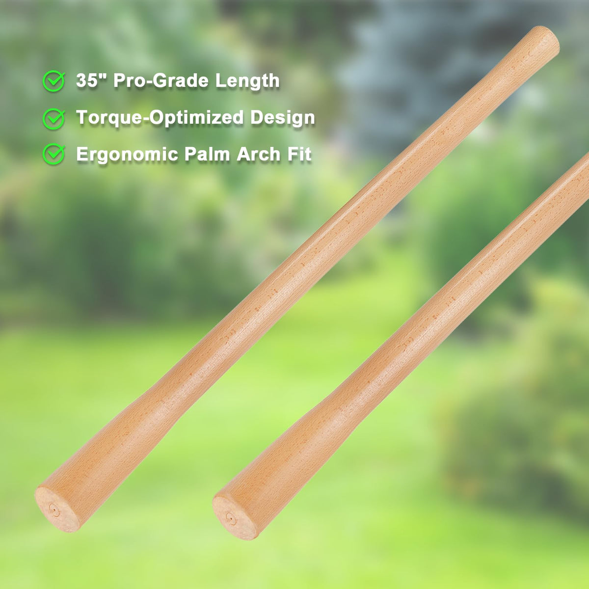Docik 3-inch tenon end provides secure fit with compatible tools