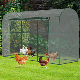 DoCred crop cage chicken coop use offers sun protection for poultry
