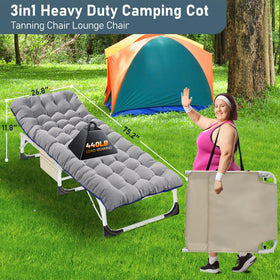 DoCred chair showing five-position recline options for comfort.