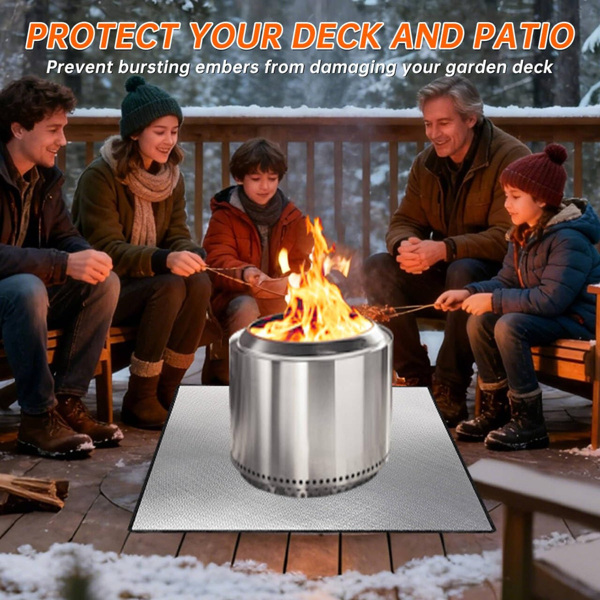 DocSafe easy-clean surface helps remove grease after cooking