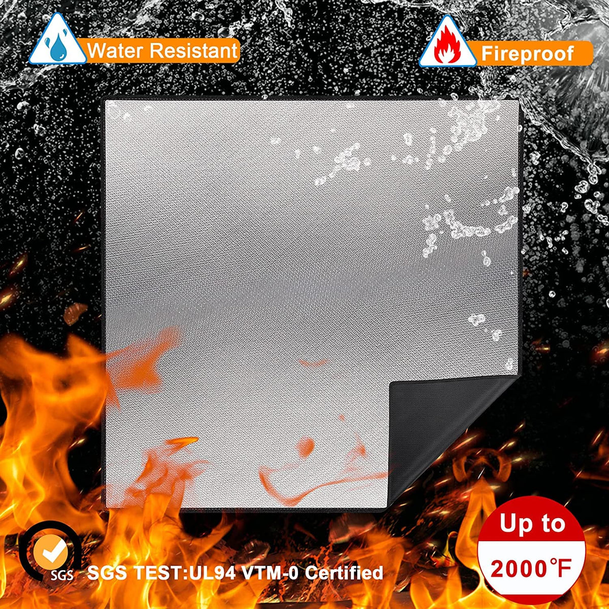 DocSafe placement guidelines emphasize reflective layer up for heat resistance