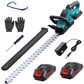 DocSmart 24-inch blade in 65Mn steel for precise, durable hedge trimming.