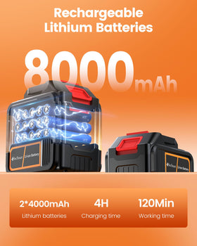 DocSmart dual-battery setup delivers cordless freedom and long runtime