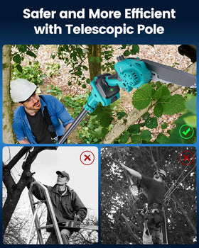DocSmart safety gear includes gloves and goggles for protected pruning.