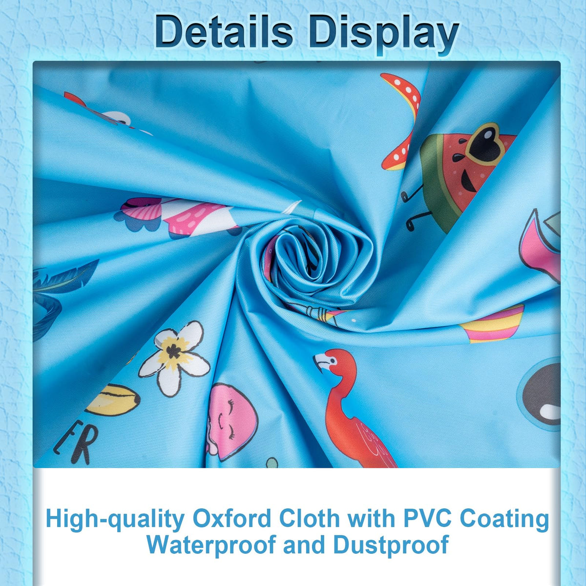 Docuwee collapsible pool cover folds flat for compact storage