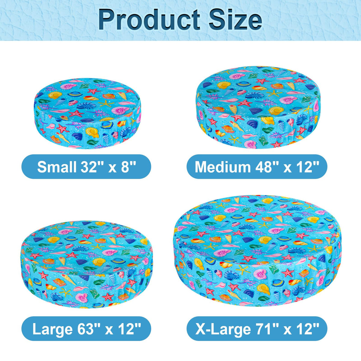 Docuwee starfish pattern cover adds charm while guarding your pool area