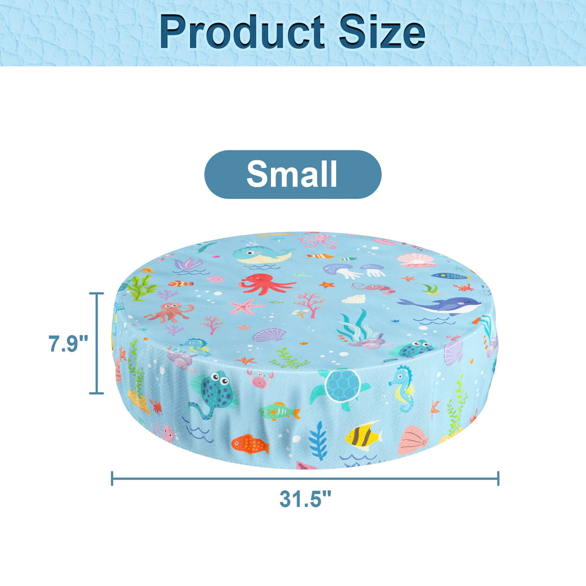 Docuwee foldable pool cover with drawstring securing a snug fit