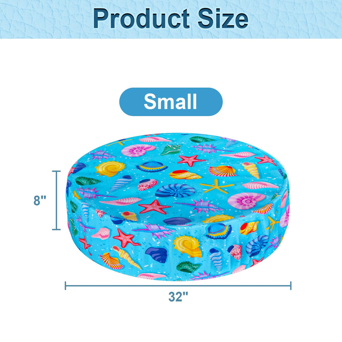 Docuwee foldable pool cover with drawstring keeps the cover secure in wind.