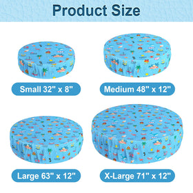 Docuwee waterproof and UV-proof pool cover shields water for kids and pets