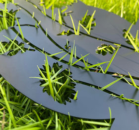 Doesen bunny yard art silhouette brightens patios with sturdy garden appeal.