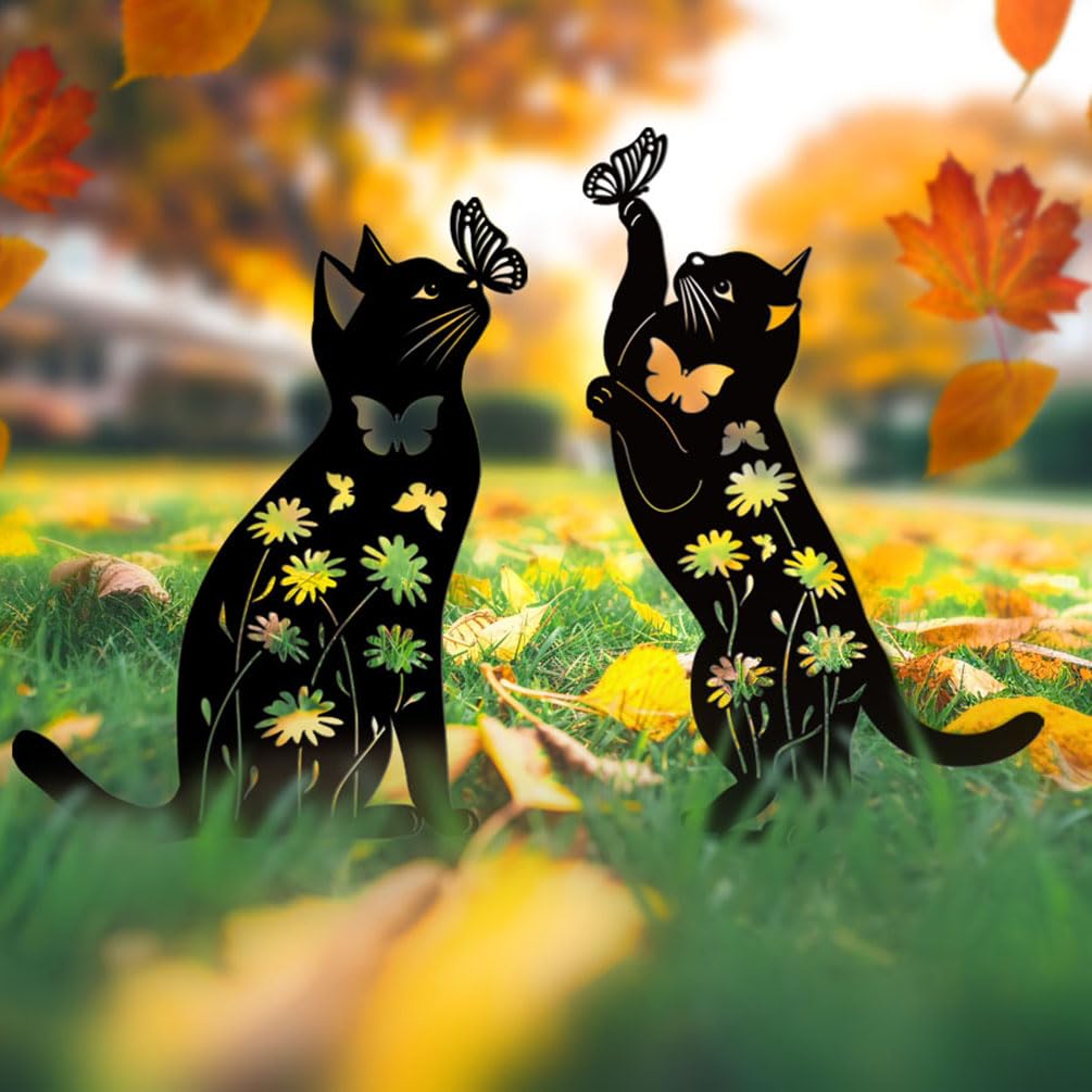 Doesen easy-install cat stake inserts in seconds for quick decor
