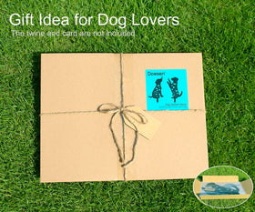 Doesen puppy garden stakes create playful focal points along paths