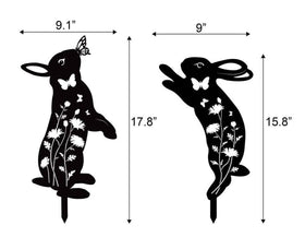 Doesen rabbit garden decor makes a thoughtful gift for gardeners.