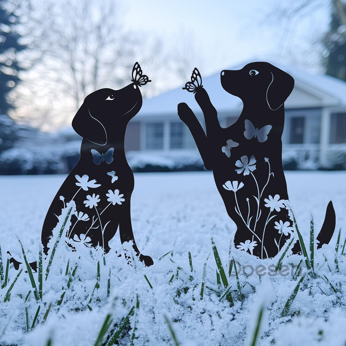 Doesen unique dog garden art makes a thoughtful gift for dog lovers