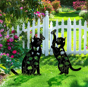 Doesen yard art outdoor metal is durable for all seasons