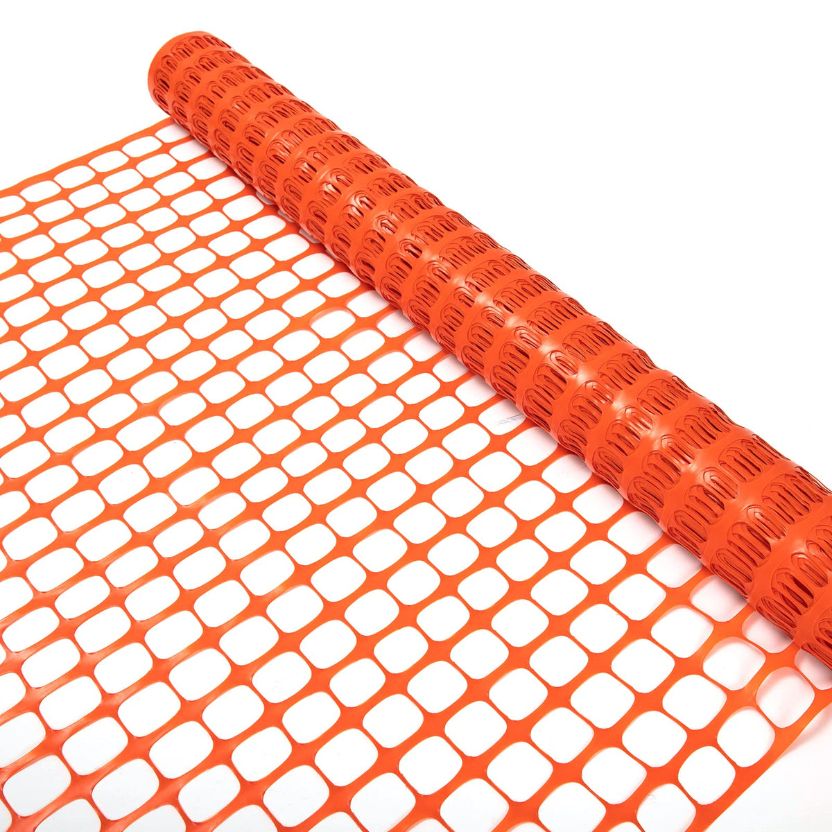 DOEWORKS orange safety fence resists fading and corrosion for long-term reuse.