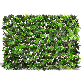 DOEWORKS expandable fence privacy screen closed for balcony privacy and UV protection