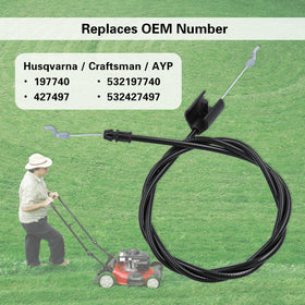 Dofank 532427497 compatibility chart image showing Husqvarna and Craftsman fit