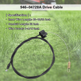 Dofank 946-04728A drive cable angled view shows TB200 compatibility.