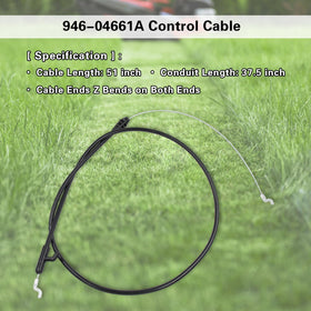 Dofank end-bend cable assembly enhances mower cable fit and longevity.
