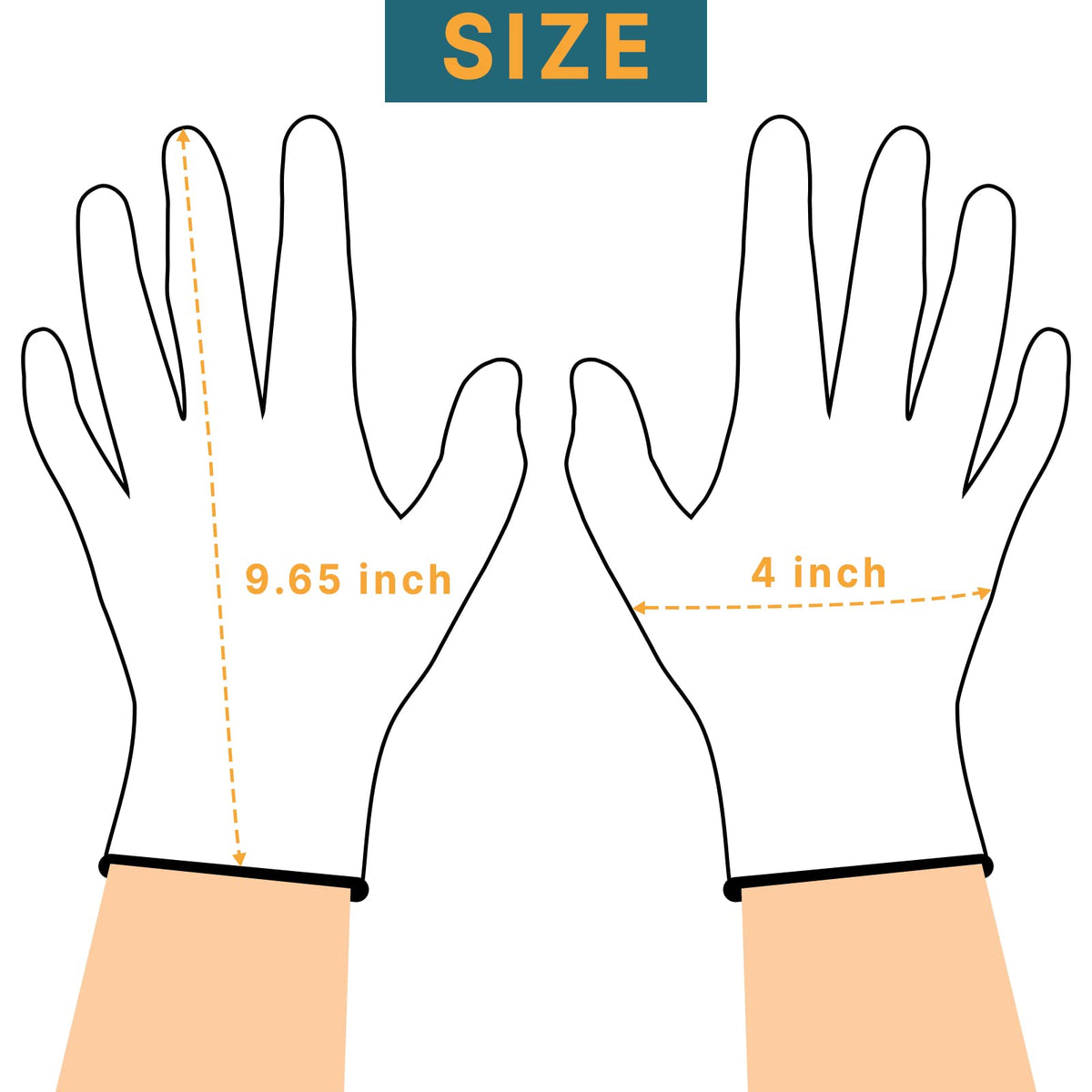 DOFOWORK latex palm and fingers provide wear resistance and tactile sensitivity for precise tasks.