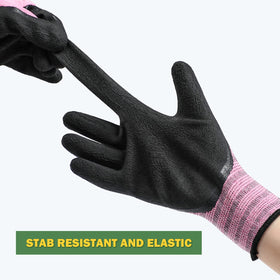 DOFOWORK elastic wrist design ensuring easy wear and debris containment