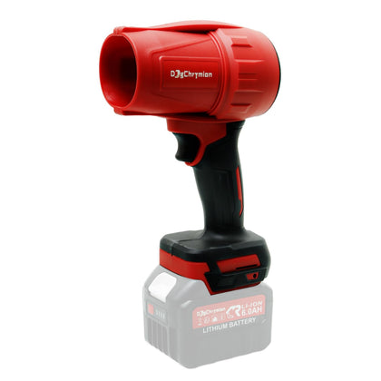DogChrymion blower with ergonomic handle grip for comfortable patio use.