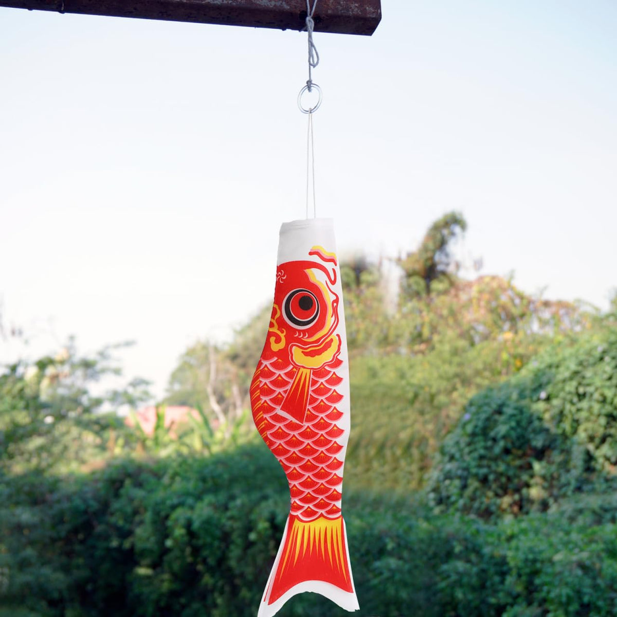 DOITOOL Ready-to-hang windsocks with preattached rope for quick setup.