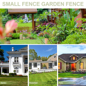 DOITOOL weather-resistant PVC border offers durable edging for outdoor spaces.