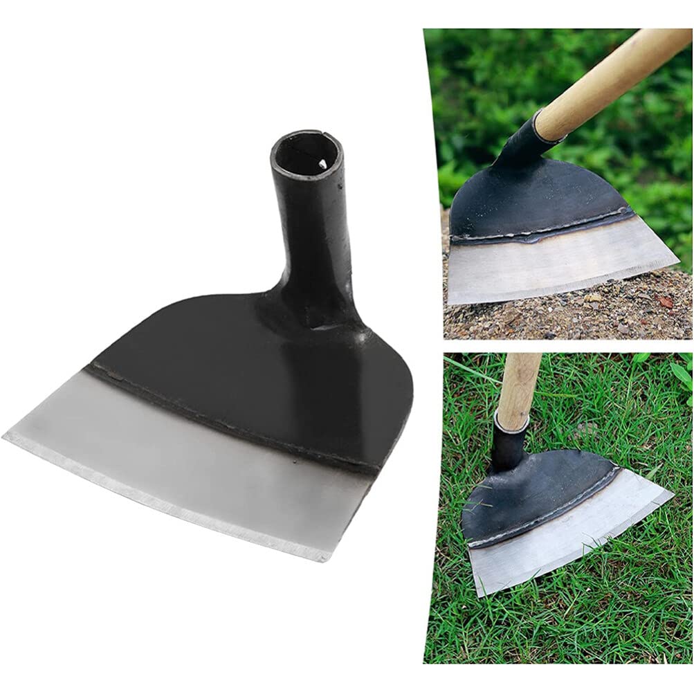 DOITOOL manganese steel hoe ready for durable soil turning and loosening.