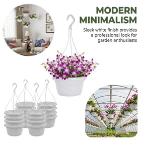 DOITOOL nursery planter holder suited for orchids and basket displays