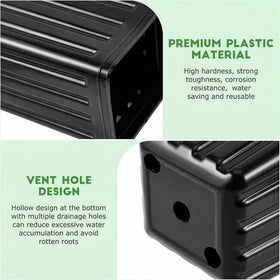 DOITOOL indoor outdoor pot suitable for terraces and balconies.