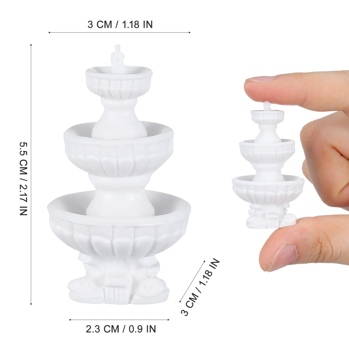 DOITOOL compact desk fountain enhances office decor with serene miniature water ambience