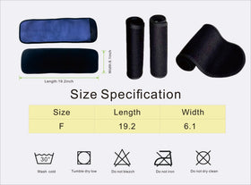 Dokelovy arm sleeve worn discreetly under clothing for workouts.