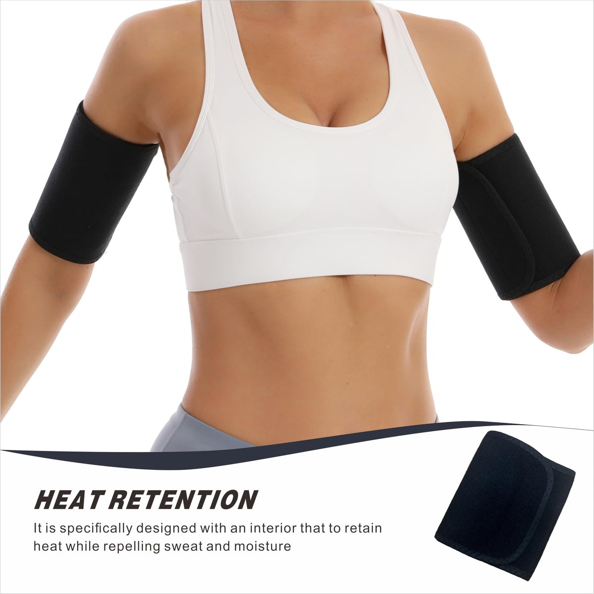Dokelovy adjustable arm trimmer strap demonstrates customizable fit.