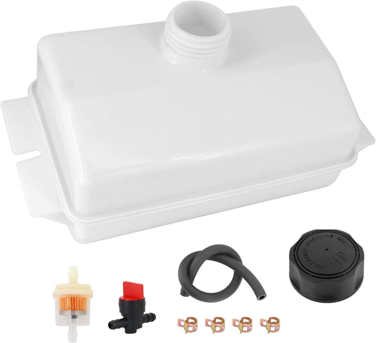 Dokili fuel tank assembly for riding mowers, helps prevent leaks and fit multiple models.