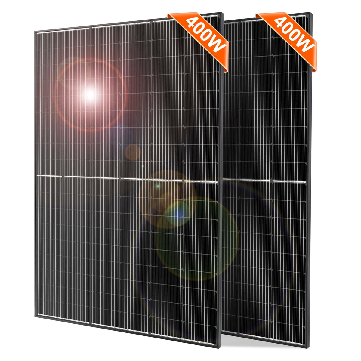 DOKIO 800W panel exterior with tempered glass for durable outdoor use