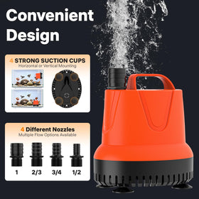 DOKO pump with debris-blocking gear design for easier maintenance