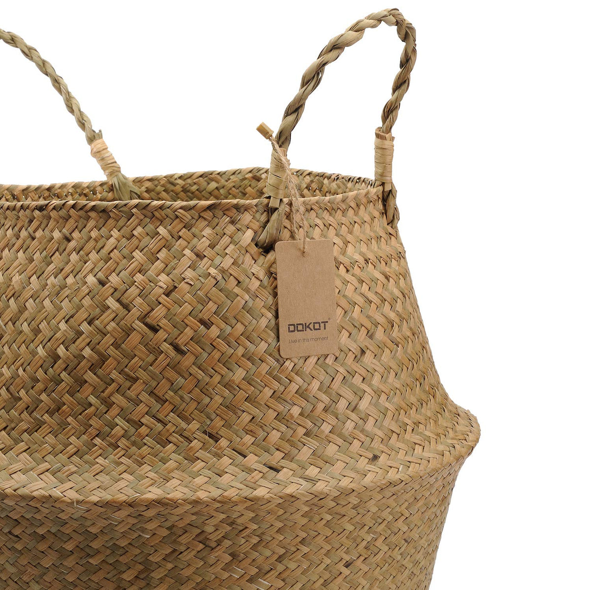DOKOT belly basket as a shallow bowl for quick storage