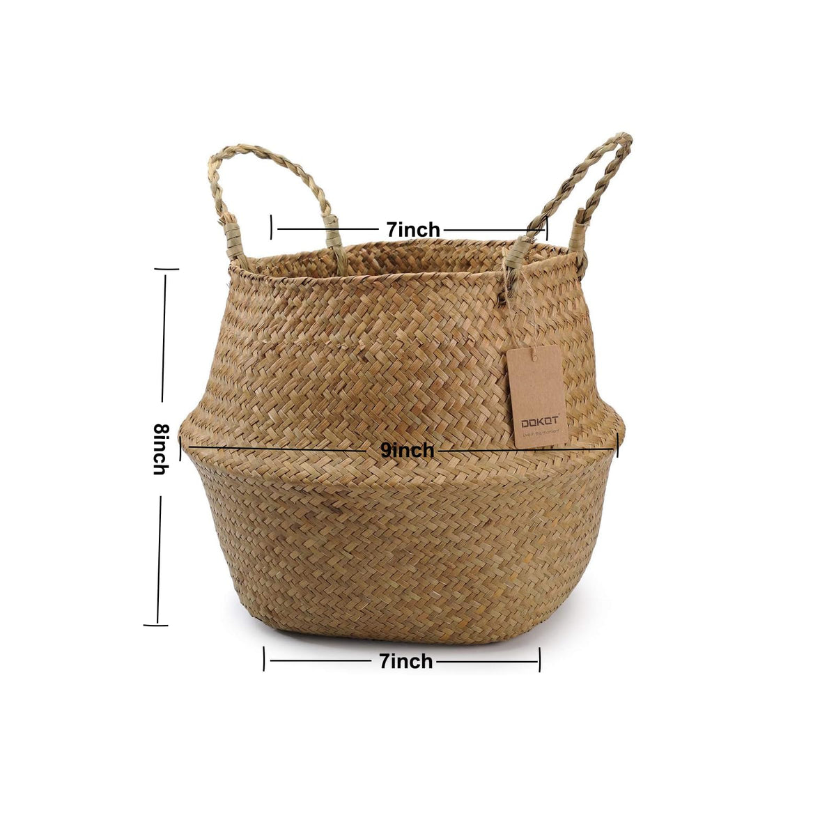 DOKOT natural seagrass texture adds organic warmth to any room