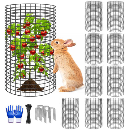 Doksving chicken-wire cloche 11.8x19.6 inch cover shields strawberries while allowing airflow.