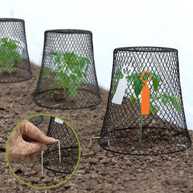 Doksving quick setup for seedling care in the garden.