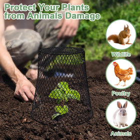 Doksving 20-piece kit provides complete plant protection for multiple plants.