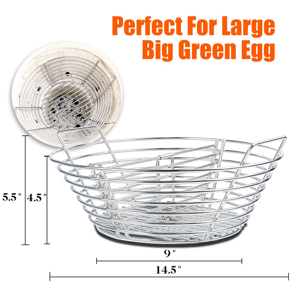 DOLAMOTY stainless steel ash basket durability for frequent grilling