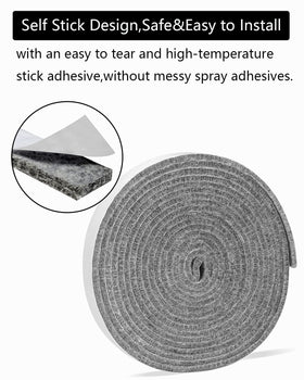 DOLAMOTY XL Large Egg gasket provides comprehensive top and bottom lid coverage