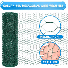 DOLEMODUO animal cage wire in green enables sturdy DIY enclosures.