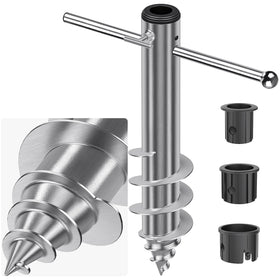 Dolibest beach umbrella sand anchor in heavy-duty steel provides durable wind resistance.