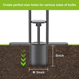 Dolibest durable metal construction for long-lasting lawn tools.