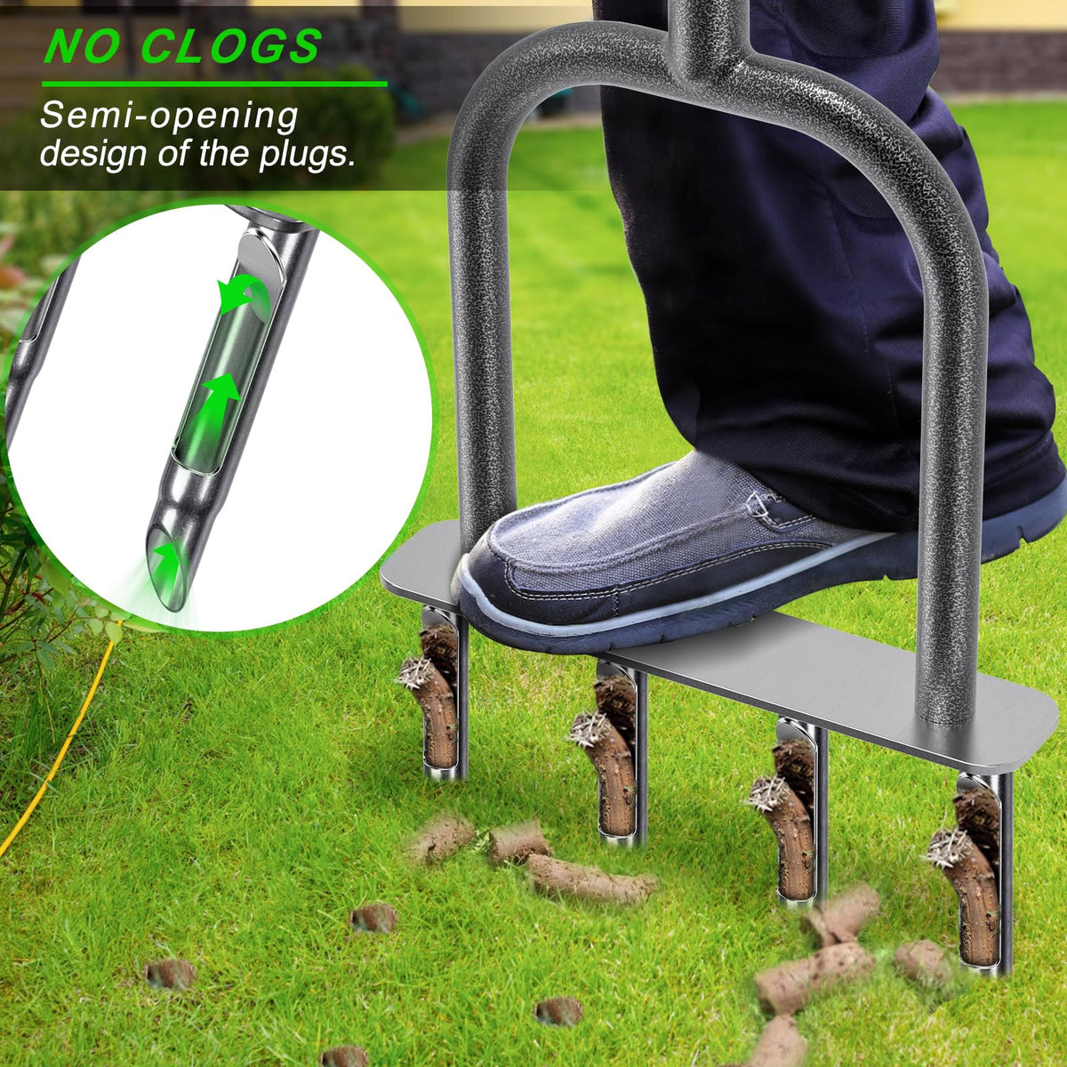 Dolibest ergonomic, non-slip grip handle enhances comfort during use.