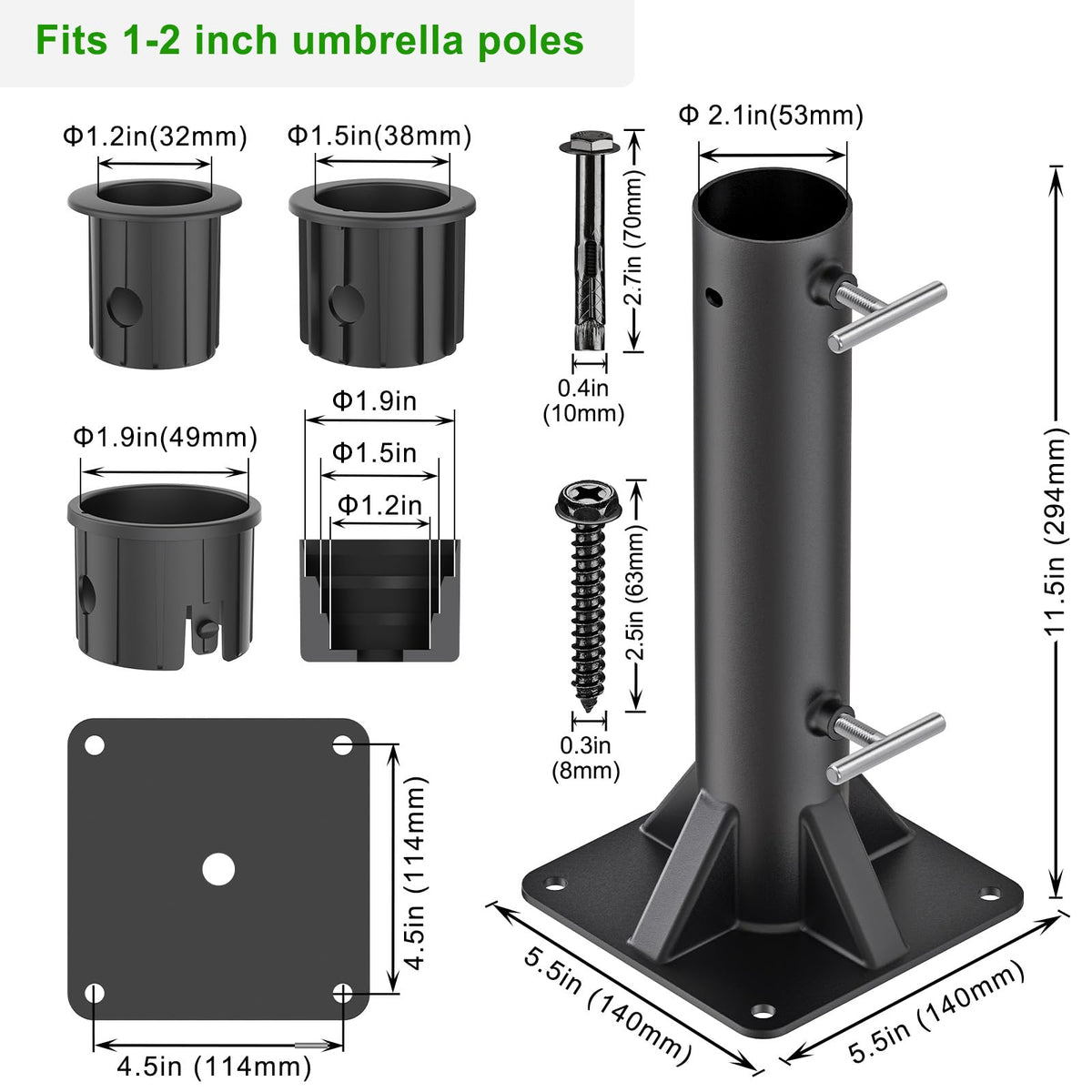 Dolibest base bottom module reinforces stability on uneven surfaces.